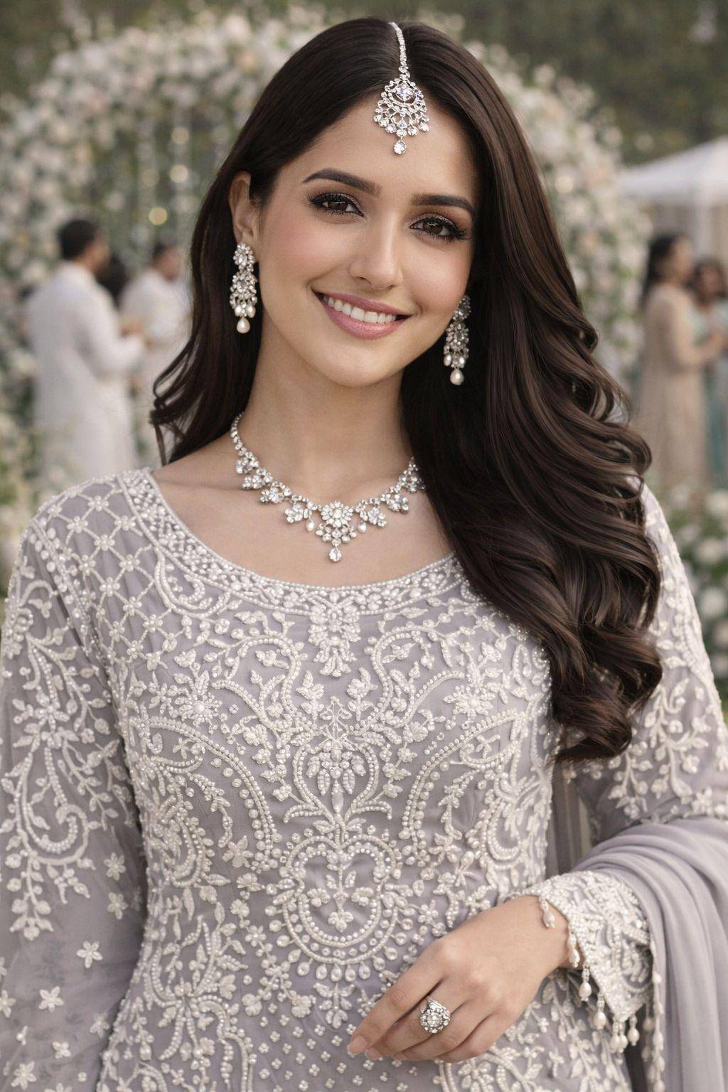 Mrudangi Beads Salwar kameez wholesale market in India